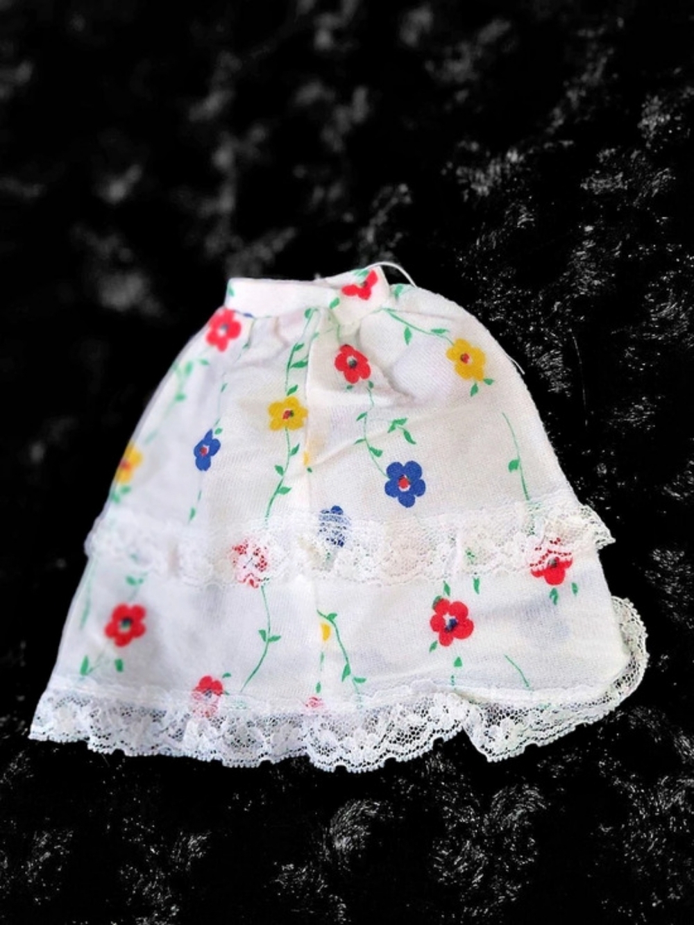 Vtg Barbie 1966 Floral Skirt